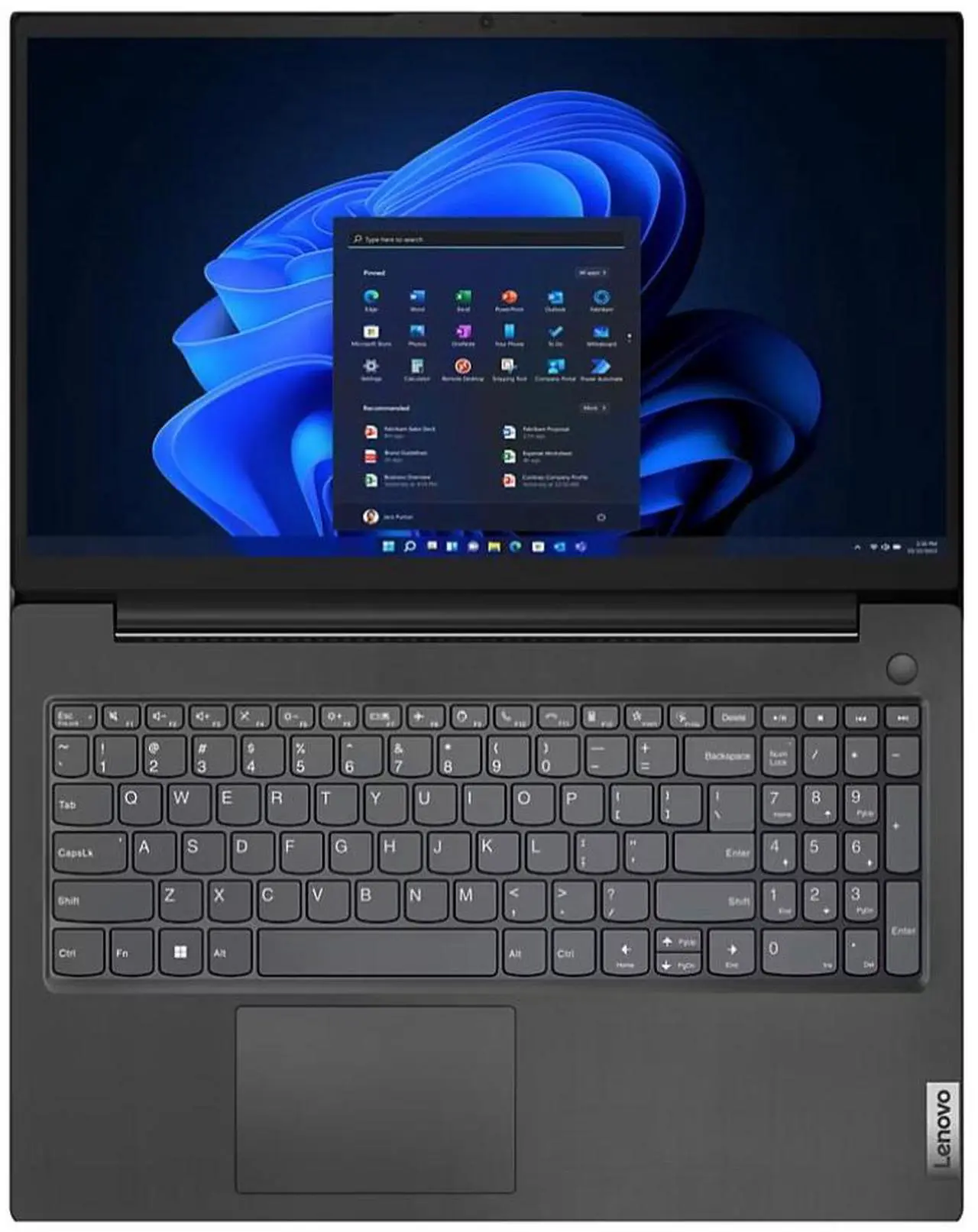 Alt view image 4 of 7 - Lenovo V15 G4 IRU 15.6" Full HD Business Laptop Intel Core i5-13420H (Beat i7-1355U) 40GB RAM 2TB SSD HDMI RJ45 Webcam Wi-Fi Bluetooth USB-C 3.2 Numeric Keypad Windows 11 Pro Black
