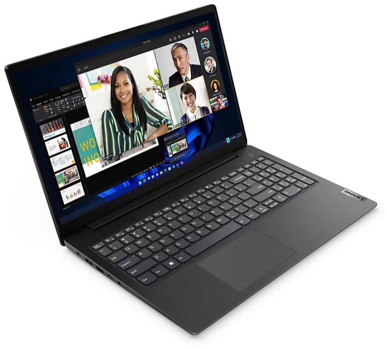 Alt view image 2 of 7 - Lenovo V15 G4 IRU 15.6" Full HD Business Laptop Intel Core i5-13420H (Beat i7-1355U) 24GB RAM 1TB SSD HDMI RJ45 Webcam Wi-Fi Bluetooth USB-C 3.2 Numeric Keypad Windows 11 Pro Black