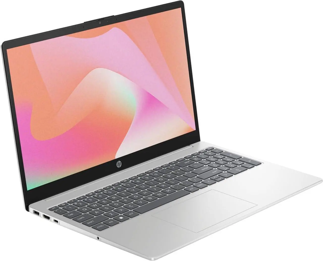 Alt view image 3 of 7 - HP 15.6" IPS Full HD Business and School Laptop Intel core i7-1355U 8GB RAM 256GB SSD Intel Graphics Backlit Keyboard Wi-Fi 6 Bluetooth 5.3 HDMI USB-C 1080p Webcam Windows 11 Pro Diamond White