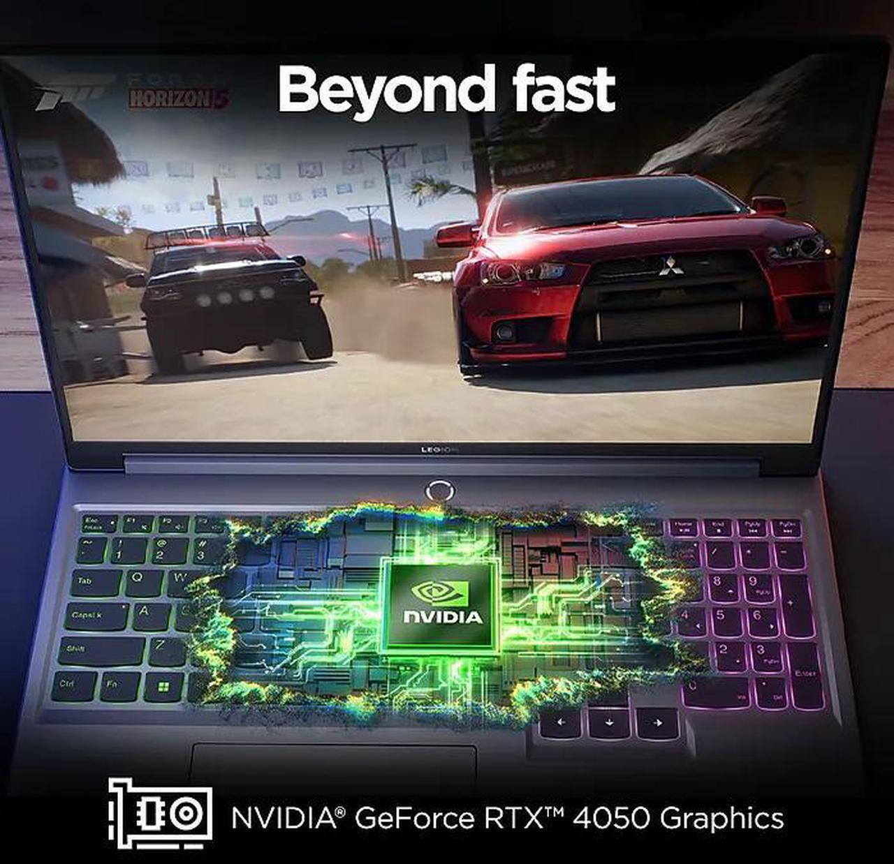 Alt view image 3 of 7 - Lenovo Legion 5 16" QHD 165Hz Gaming Laptop NVIDIA GeForce RTX 4050 Intel Core i7-14650HX (Beats i9-13900HX) 64GB DDR5 RAM 2TB SSD RGB Backlit KB Wi-Fi 6E Bluetooth 5.3 HDMI 2.1 Windows 11 Pro Gray