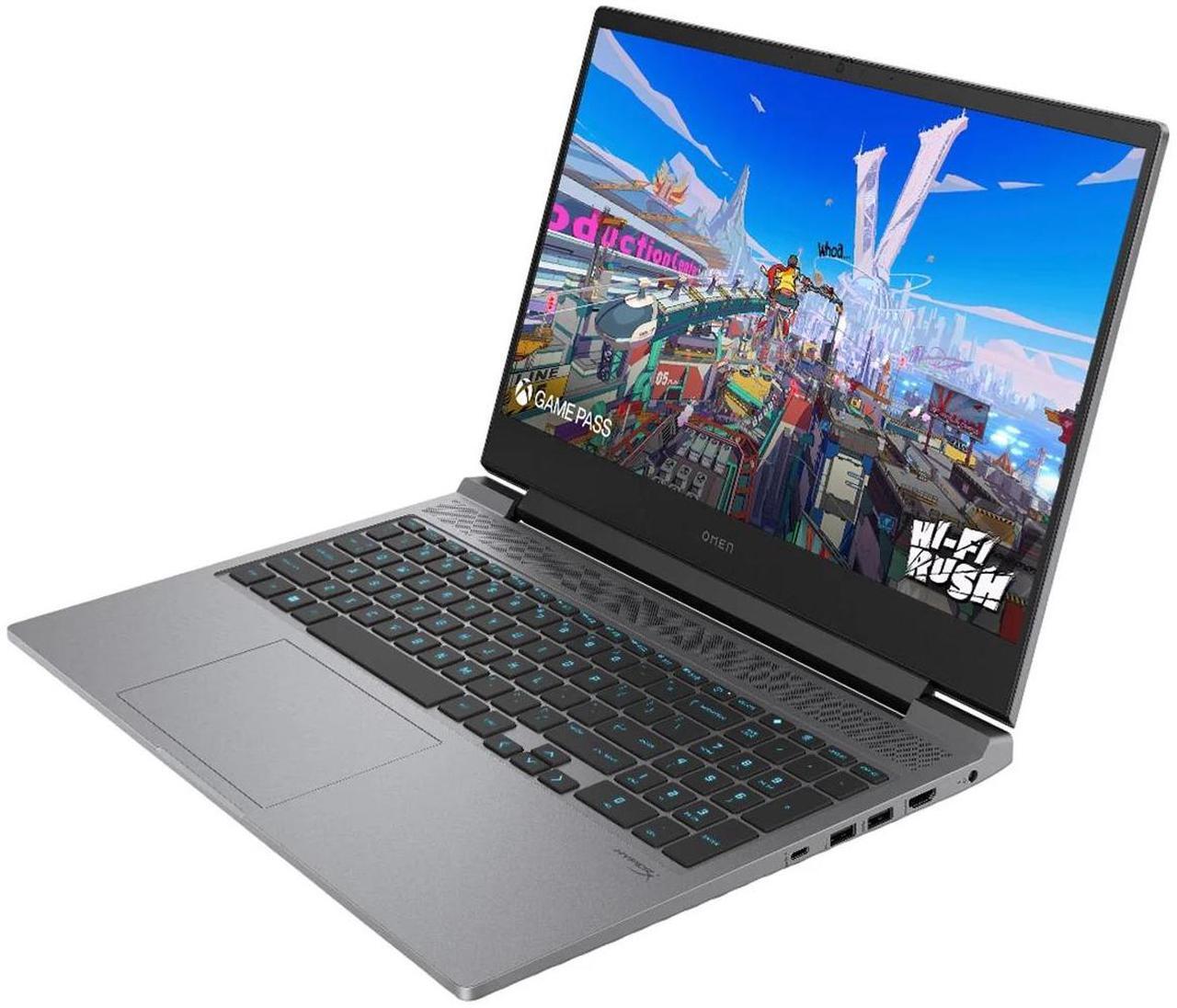 Alt view image 2 of 7 - HP Omen 16.1" IPS FHD 144Hz Gaming Laprop NVIDIA GeForce RTX 4070 Intel Core i7-14700HX (Beats i9-13980HX) 64GB DDR5 RAM 2TB SSD RGB Backlit KB Wi-Fi 6E Bluetooth 5.3 HDMI 2.1 Windows 11 Home Gray
