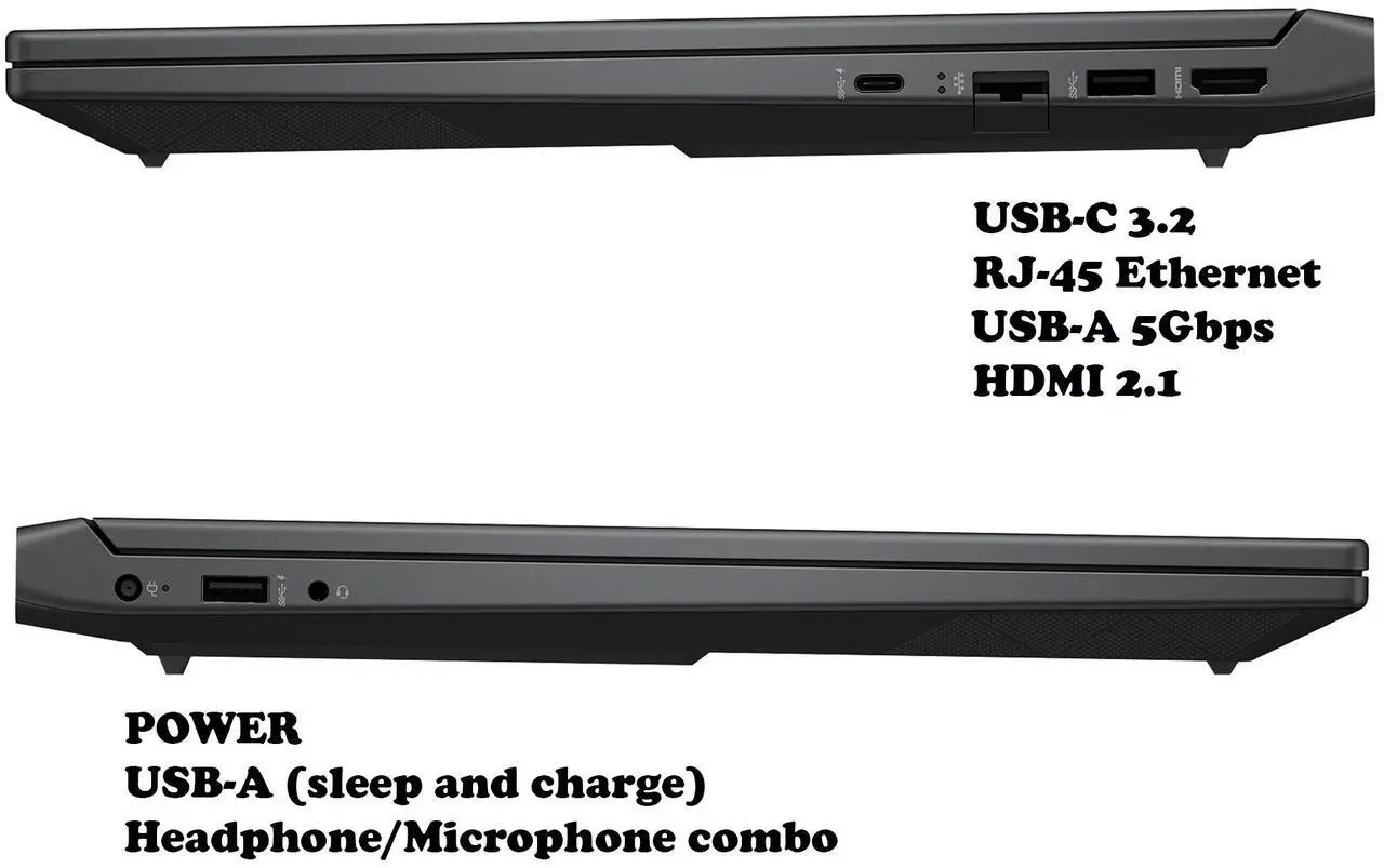 Alt view image 7 of 7 - HP Victus 15.6" FHD 144Hz Gaming Laptop NVIDIA GeForce RTX 4050 Intel Core i5-13420H (Beat i7-1355U) 64GB RAM 1TB SSD Wi-Fi 6 Bluetooth 5.3 Backlit KB USB-C HDMI Windows 11 Home Gray | Cooling PAD