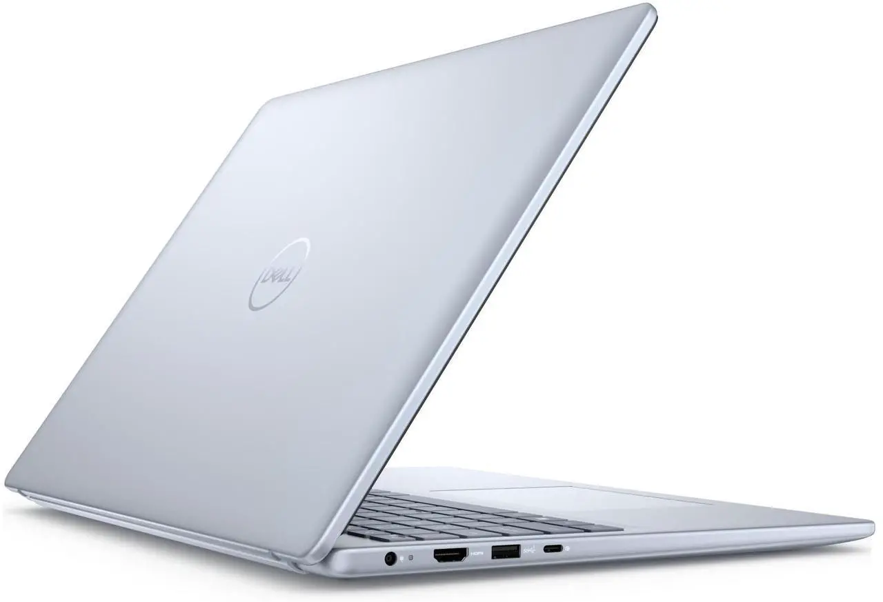 Alt view image 6 of 7 - Dell Inspiron 16" FHD+ Touchscreen Business Intel Core 7 150U (Beats i7-1355U) 64GB DDR5 RAM 1TB SSD Intel Graphics Wi-Fi 6E Bluetooth 5.3 HDMI USB 3.2 Type-C Backlit KB FP Windows 11 Pro Ice Blue