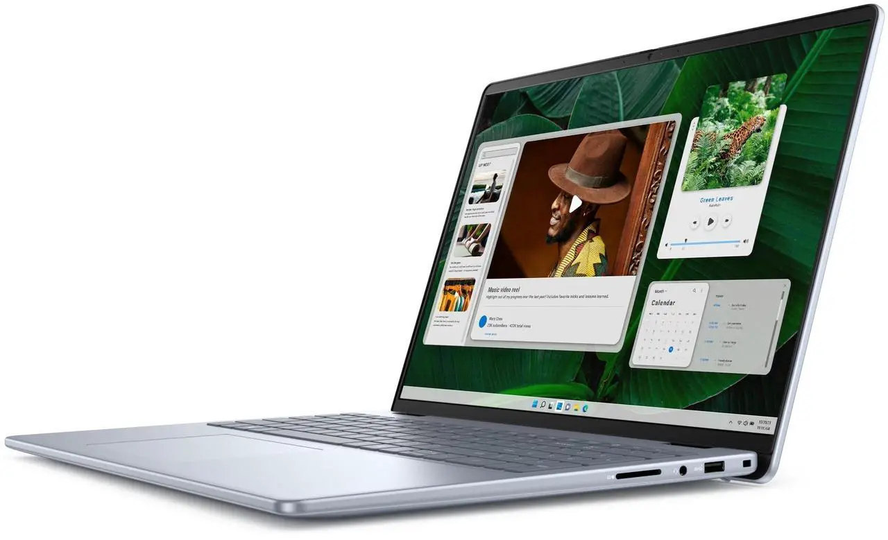 Alt view image 5 of 7 - Dell Inspiron 16" FHD+ Touchscreen Business Intel Core 7 150U (Beats i7-1355U) 64GB DDR5 RAM 1TB SSD Intel Graphics Wi-Fi 6E Bluetooth 5.3 HDMI USB 3.2 Type-C Backlit KB FP Windows 11 Pro Ice Blue