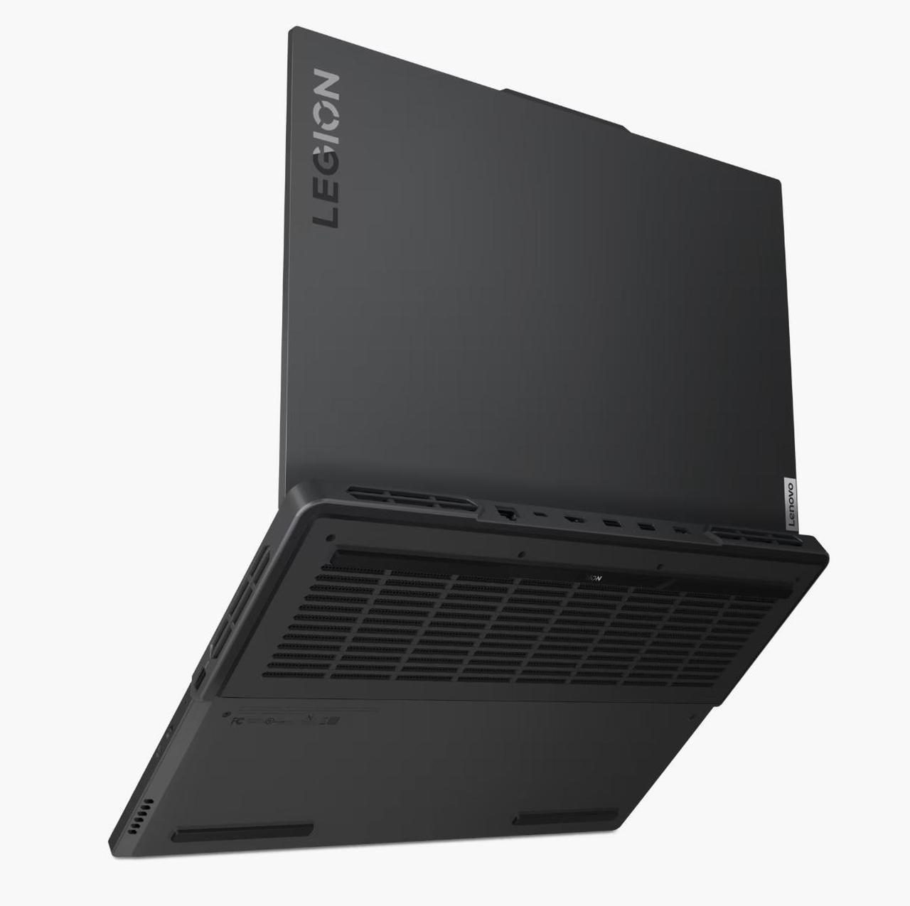 Alt view image 6 of 7 - Lenovo Legion Pro 5 16IRX8 Gaming 16" WQXGA (2560x1600) NVIDIA GeForce RTX 4060 Intel Core i9-13900HX 32GB DDR5 RAM 2TB SSD 4-Zone RGB Backlit Wi-Fi 6E BT 5.2 HDMI 2.1 Windows 11 Pro Onyx Grey