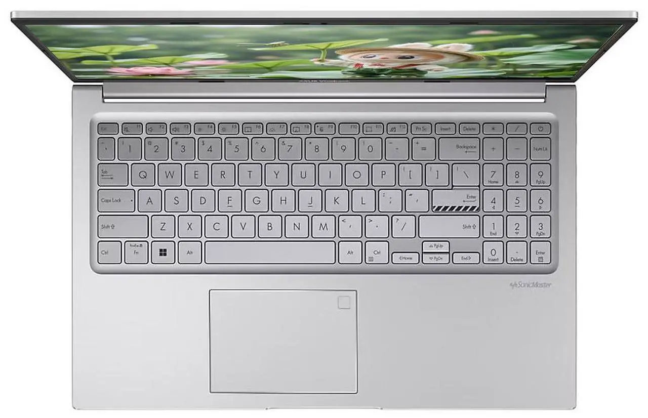 Alt view image 4 of 7 - Asus Vivobook Business Laptop 15.6" FHD Touchscreen Intel Core 5 120U (Beat i7-1355U) Intel Graphics 16GB RAM 1TB SSD Backlit KB Wi-Fi 6 Bluetooth 5.2 Fingerprint Webcam HDMI Windows 11 Home Silver