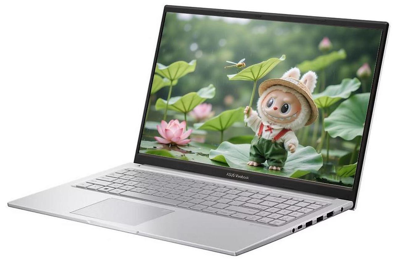 Alt view image 3 of 7 - Asus Vivobook Business Laptop 15.6" FHD Touchscreen Intel Core 5 120U (Beat i7-1355U) Intel Graphics 24GB RAM 1TB SSD Backlit KB Wi-Fi 6 Bluetooth 5.2 Fingerprint Webcam HDMI Windows 11 Home Silver