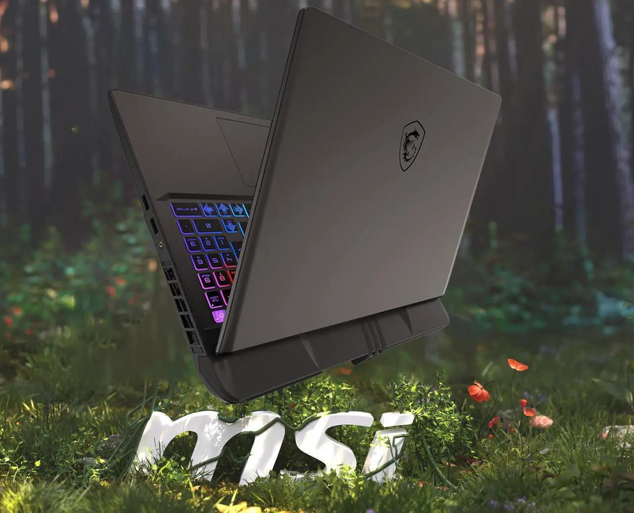 Alt view image 6 of 7 - MSI Vector 16 HX AI 16" 240Hz QHD+ Gaming NVIDIA GeForce RTX 5070 Ti 12GB GDDR7 Intel Core Ultra 7 255HX 64GB DDR5 RAM 1TB SSD RGB Backlit Wi-Fi 6E Bluetooth 5.3 Thunderbolt 5 HDMI 2.1 Win 11 Pro Gray
