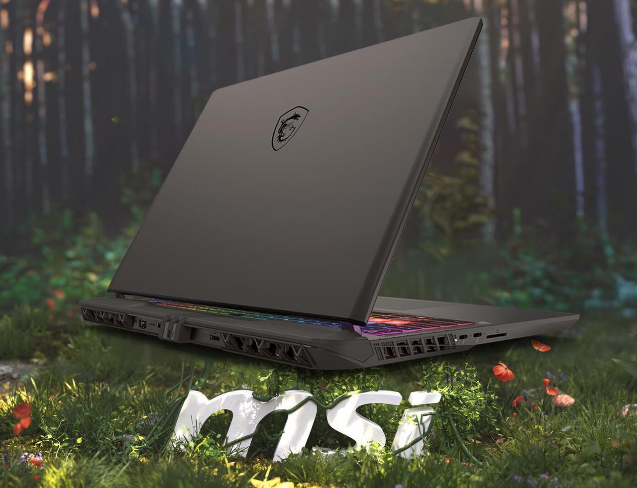 Alt view image 5 of 7 - MSI Vector 16 HX AI 16" 144Hz FHD+ Gaming NVIDIA GeForce RTX 5070 Ti 12GB GDDR7 Intel Core Ultra 7 255HX 32GB DDR5 RAM 1TB SSD RGB Backlit Wi-Fi 6E Bluetooth 5.3 Thunderbolt 5 HDMI 2.1 Win 11 Pro Gray