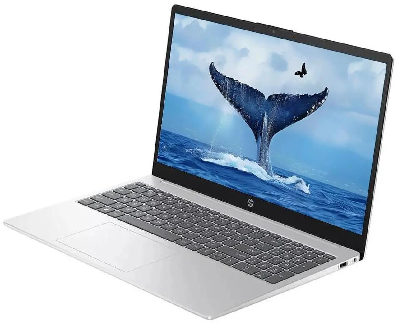 Alt view image 2 of 5 - HP 15.6" Full HD IPS Touchscreen Business Laptop Intel Core Ultra 7 155H Intel Arc Graphics 32GB DDR5 RAM 512GB SSD Wi-Fi 6 Bluetooth 5.3 HDMI USB Type-C Webcam Long Battery life Windows 11 Pro Silver