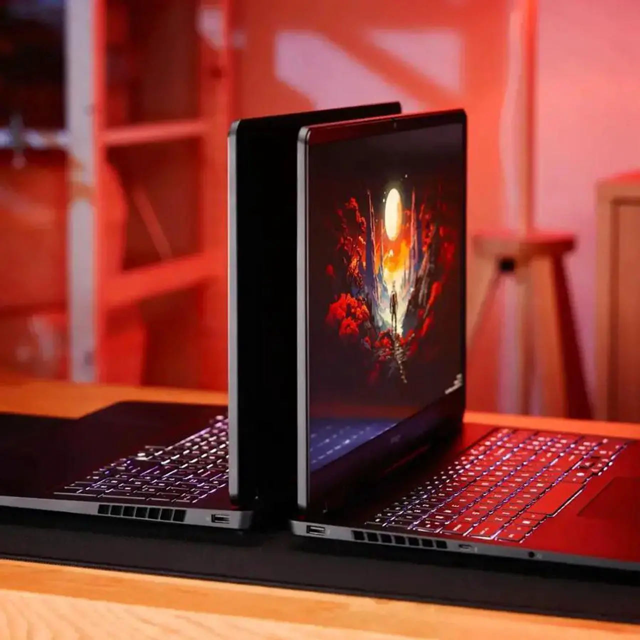 Alt view image 6 of 7 - HP OMEN 16" IPS FHD+ 144Hz Gaming Laptop NVIDIA GeForce RTX 5060 8GB GDDR7 AMD Ryzen 9 8940HX (> i9-14900HX) 16GB DDR5 RAM 1TB SSD  RGB Backlit KB HDMI 2.1  Wi-Fi 6E BT 5.3 Win 11 Pro Shadow Black