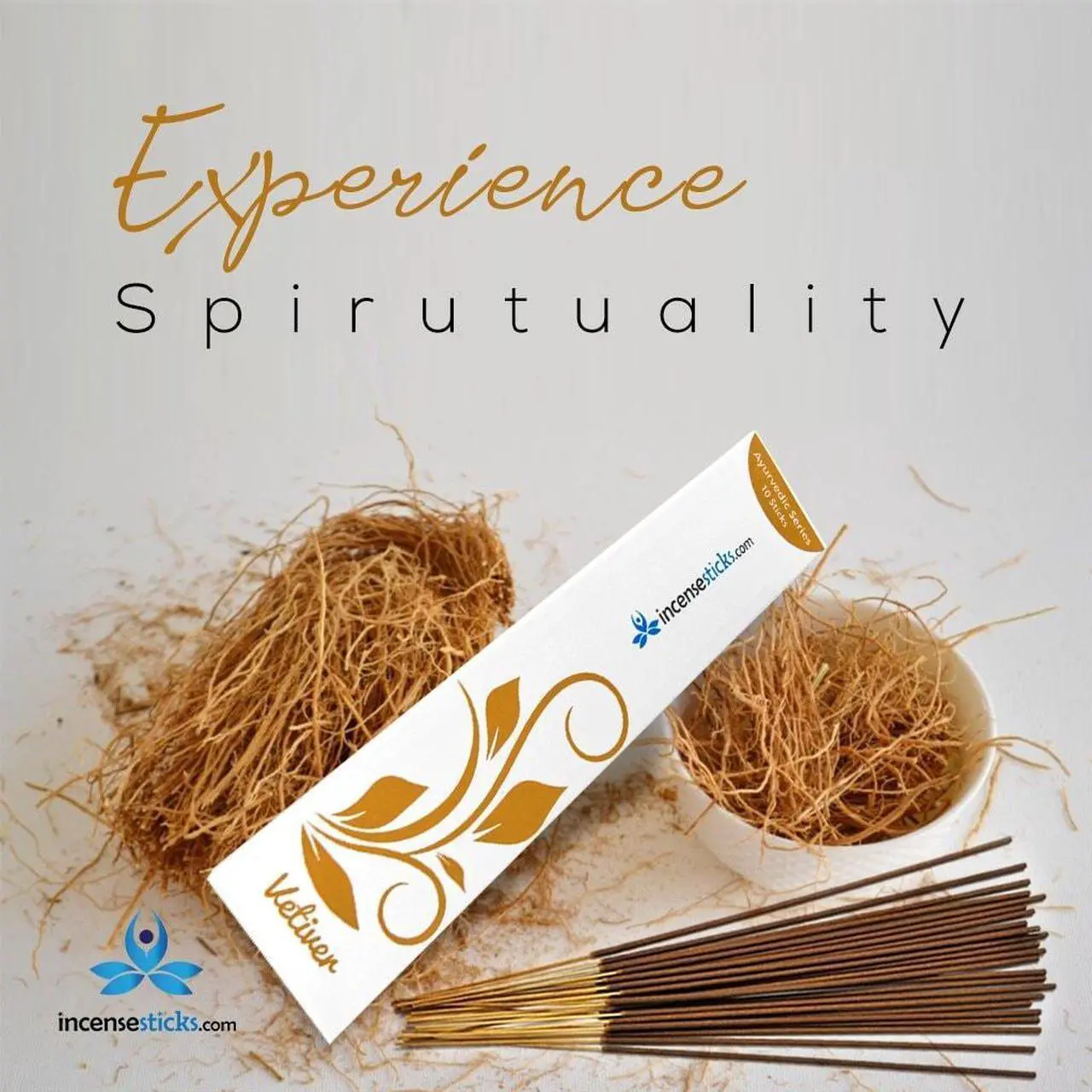 Main image of Vetiver Incense Sticks 8" 10