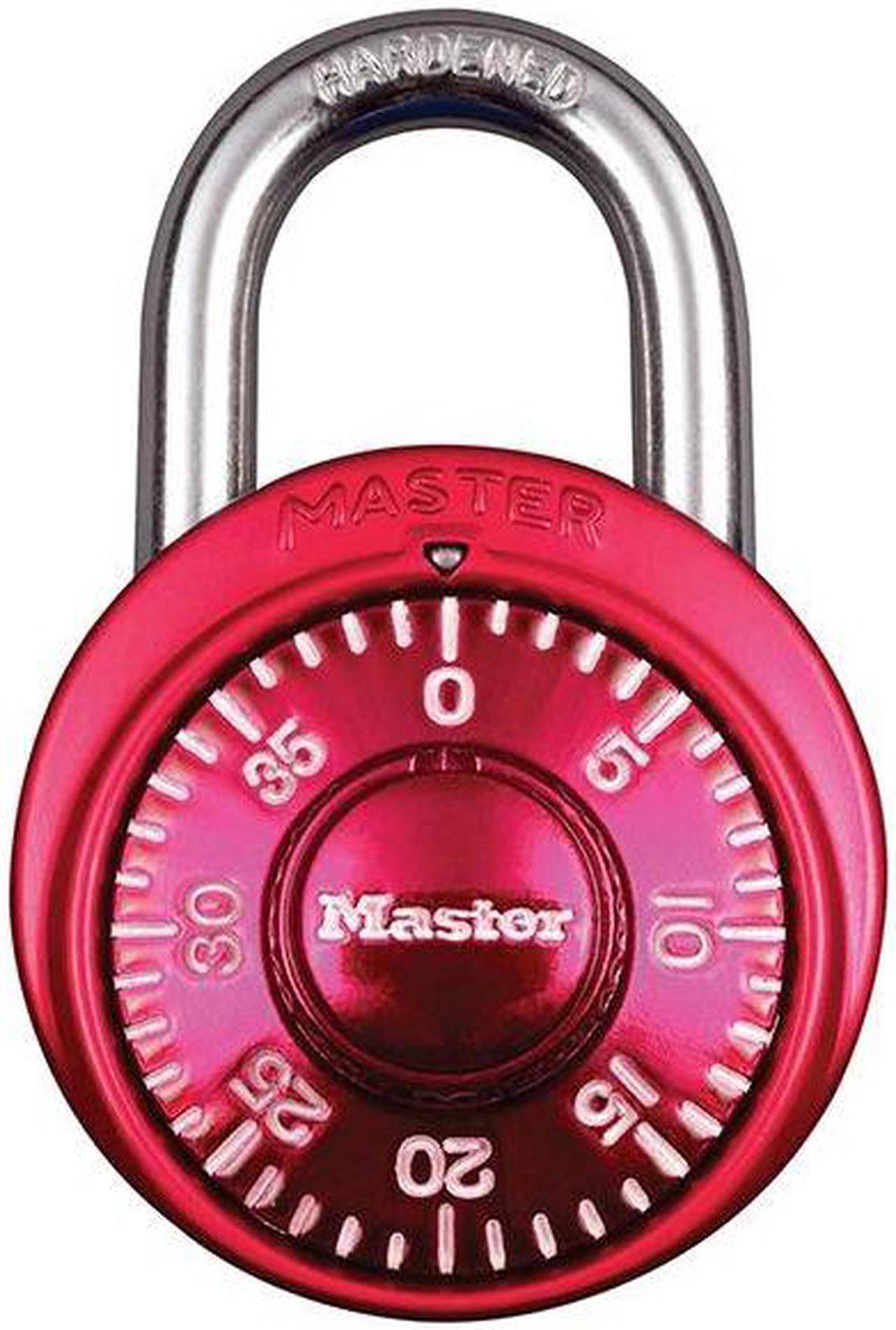 Alt view image 4 of 4 - Master Lock - Stainless Steel Fixed Dial Combination 38mm Padlock