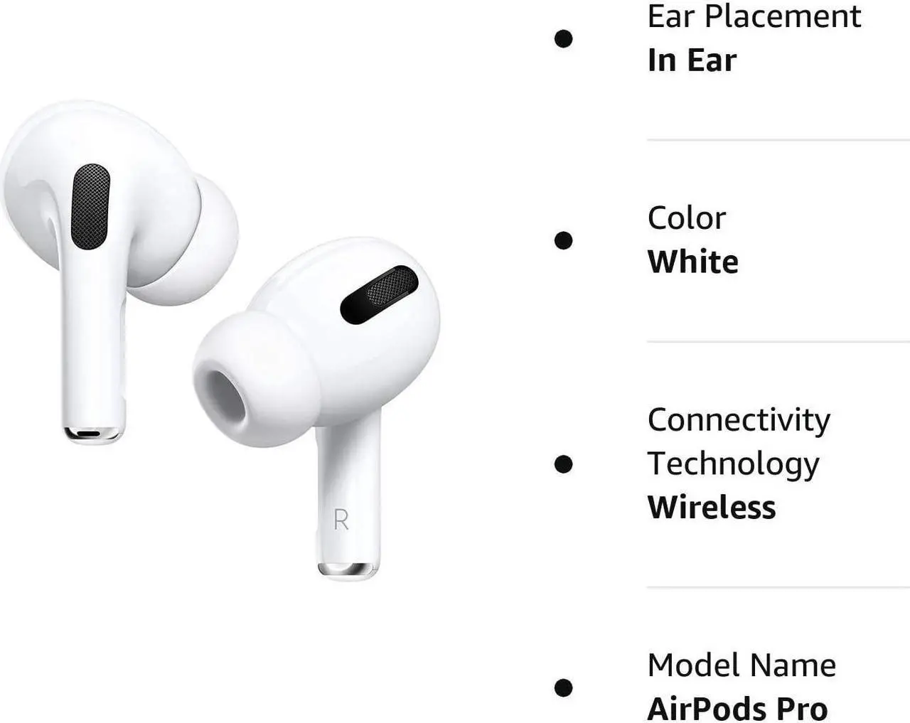 Alt view image 2 of 6 - Apple AirPods Pro Wireless Earbuds with MagSafe Charging Case (Renewed)