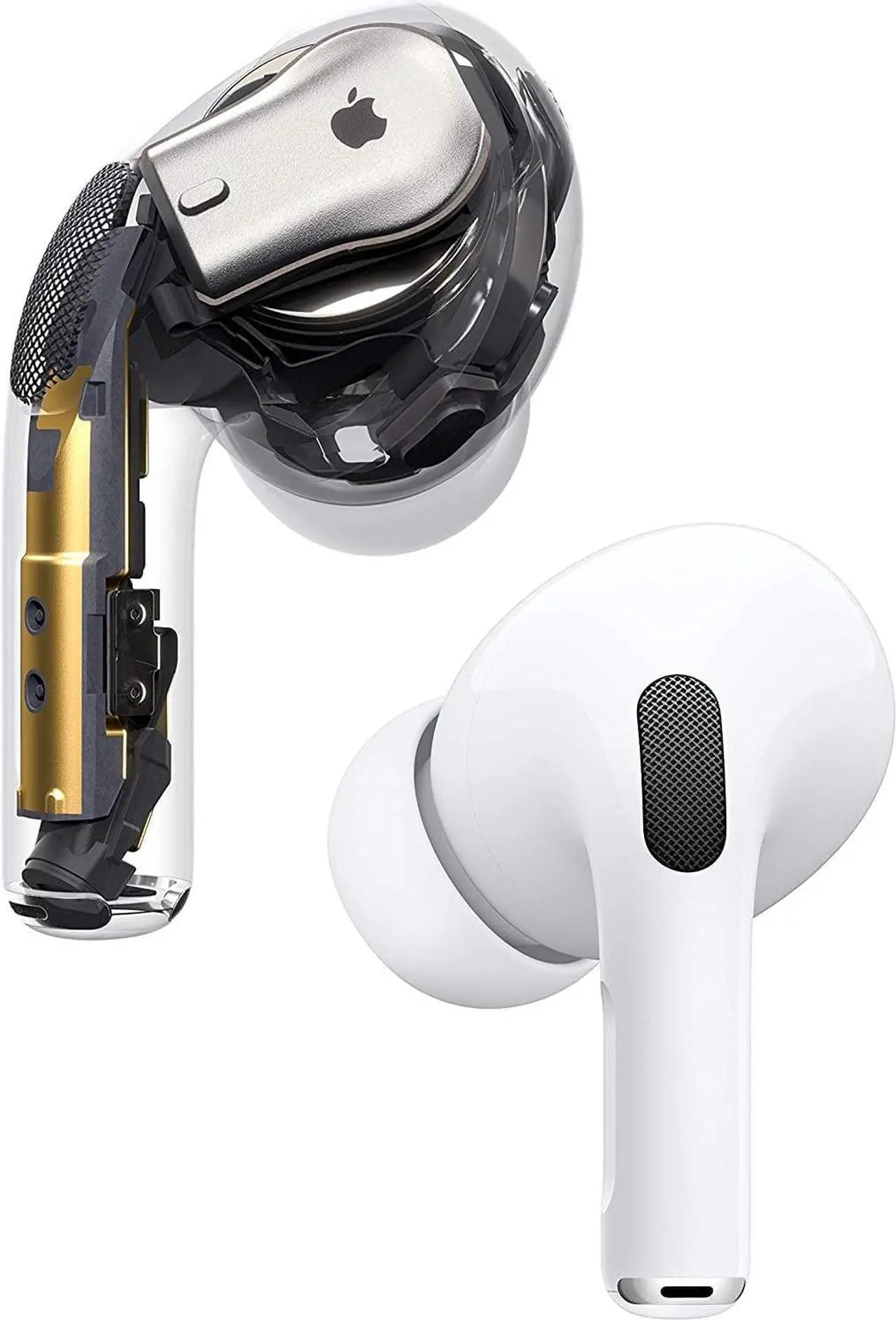 Alt view image 3 of 6 - Apple AirPods Pro Wireless Earbuds with MagSafe Charging Case (Renewed)