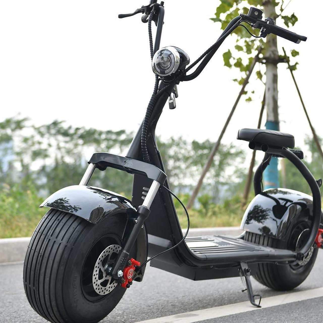 Main image of eHoodax Harley Mini Chopper 3000 W Electric Scooter 60V 20AH top speed 32 Miles Adult Electric Scooter