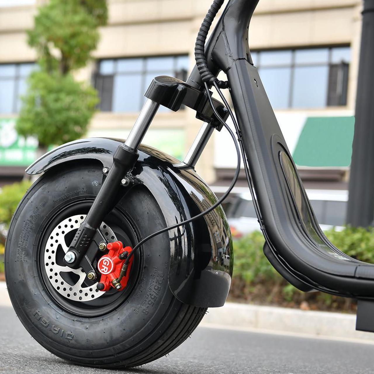 Alt view image 5 of 7 - eHoodax Harley Mini Chopper 3000 W Electric Scooter 60V 20AH top speed 32 Miles Adult Electric Scooter