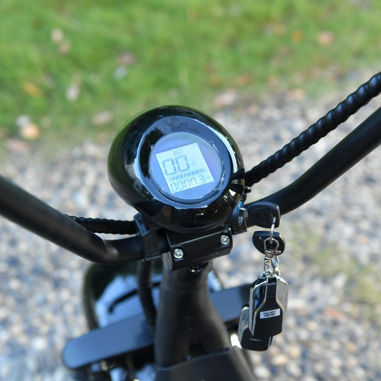 Alt view image 6 of 7 - eHoodax Harley Mini Chopper 3000 W Electric Scooter 60V 20AH top speed 32 Miles Adult Electric Scooter