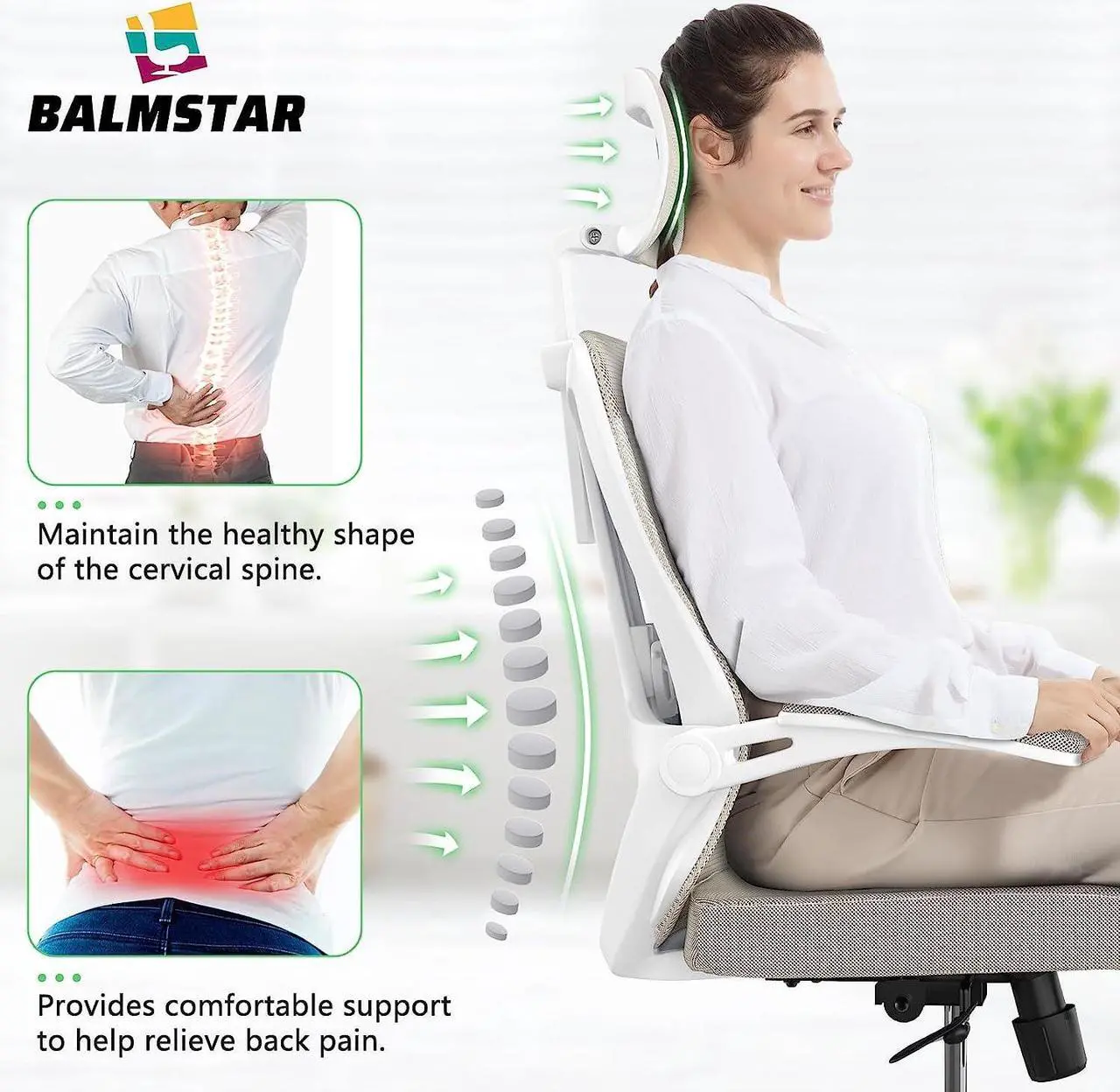 Balmstar Office Chair - Thumbnail 4