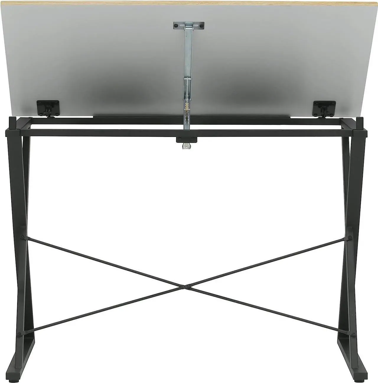 Alt view image 7 of 7 - SD STUDIO DESIGNS Axiom II Drawing 42" Wide Adjustable Top Drafting Table, Graphite Black/Ashwood
