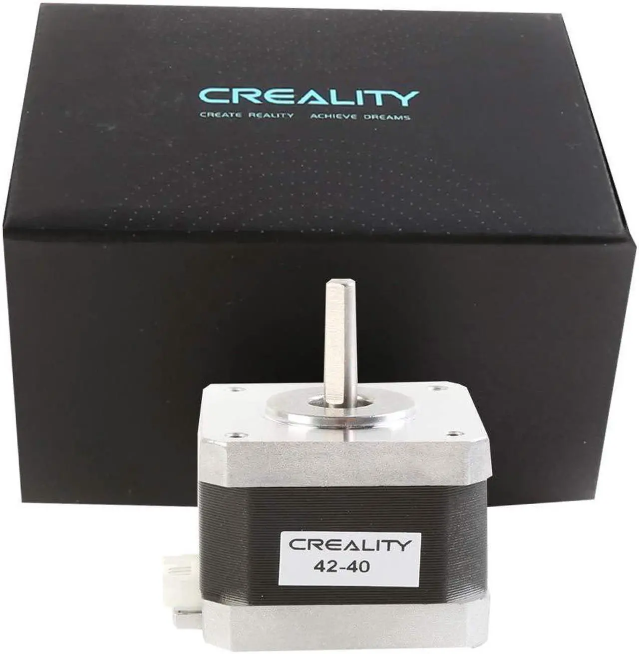 Alt view image 7 of 7 - Creality 3D Printer 42-40 Stepper Motor, 2 Phase 1A 1.8 Degree 0.4N.M Stepper Motor for 3D Printer Extruder, Compatible with CR-10 and Ender-3 Series E Axis