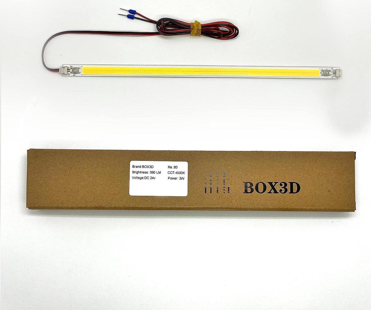 Alt view image 5 of 5 - 3D Printer Hidden LED Light 3W Light bar with Two Levels of Brightness Suitable for Ender 3 Ender 3 V2 Ender 3 Pro Ender 3 S1 Cr 6 se and Other 24V Power Supply 3D Printers
