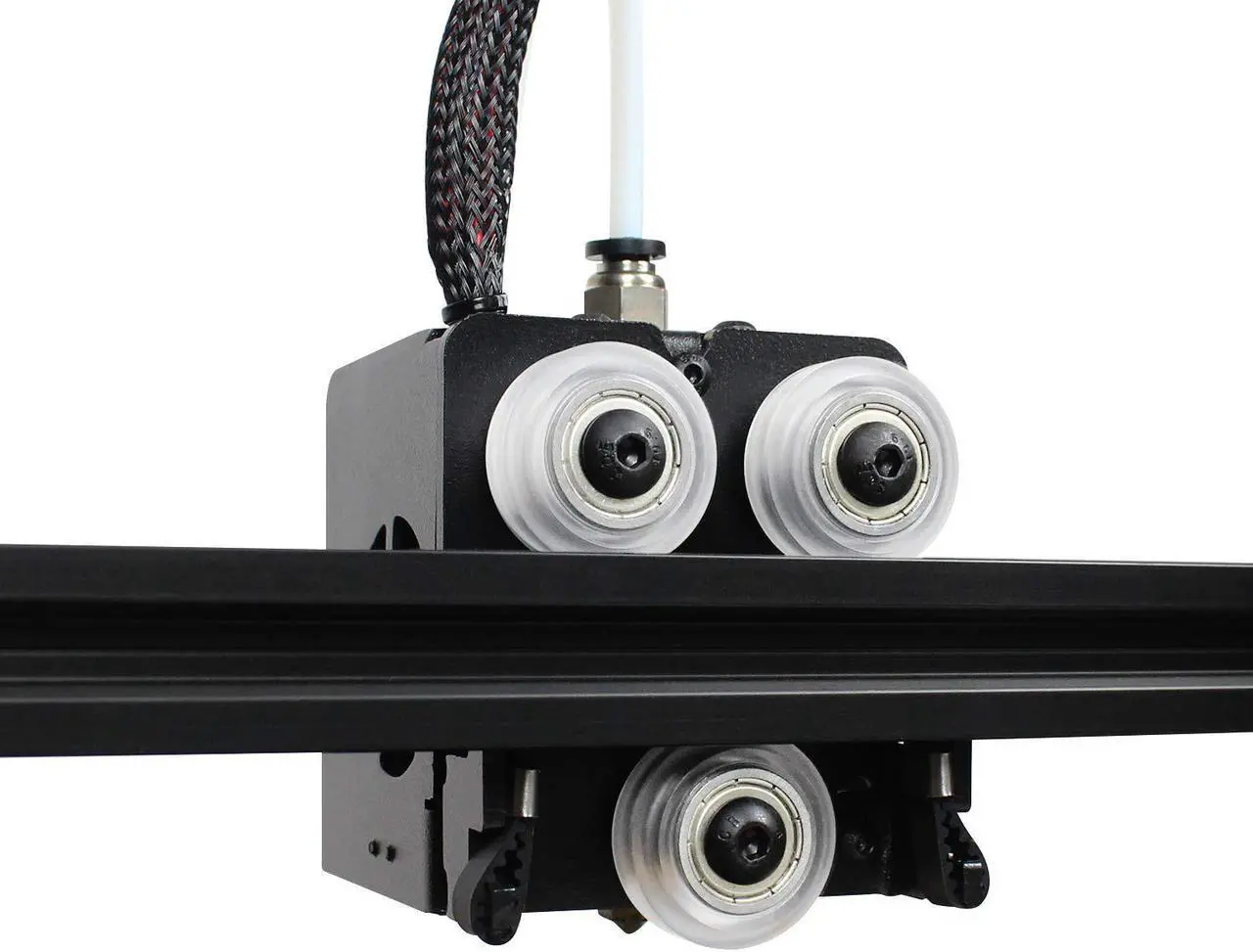 Alt view image 4 of 6 - SIMAX3D 3D Printer POM Pulley Wheels, Plastic Linear Bearing Pulley Passive Round Wheel Roller Compatible for Creality Ender 3 Series, CR-10 Series, Anet A8, Mega S 3D Printer (26), Welcome to consult