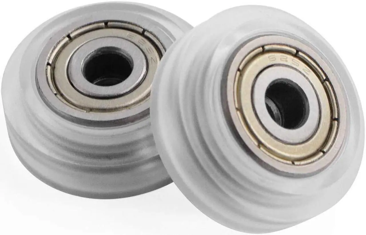 Alt view image 5 of 6 - SIMAX3D 3D Printer POM Pulley Wheels, Plastic Linear Bearing Pulley Passive Round Wheel Roller Compatible for Creality Ender 3 Series, CR-10 Series, Anet A8, Mega S 3D Printer (26), Welcome to consult