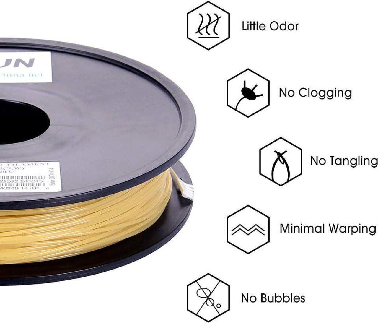 Alt view image 4 of 7 - eSUN Water Soluble PVA Filament 1.75mm, 3D Printer Filament PVA, 0.5KG Spool 3D Printing Filament for 3D Printers, Natural, Welcome to consult