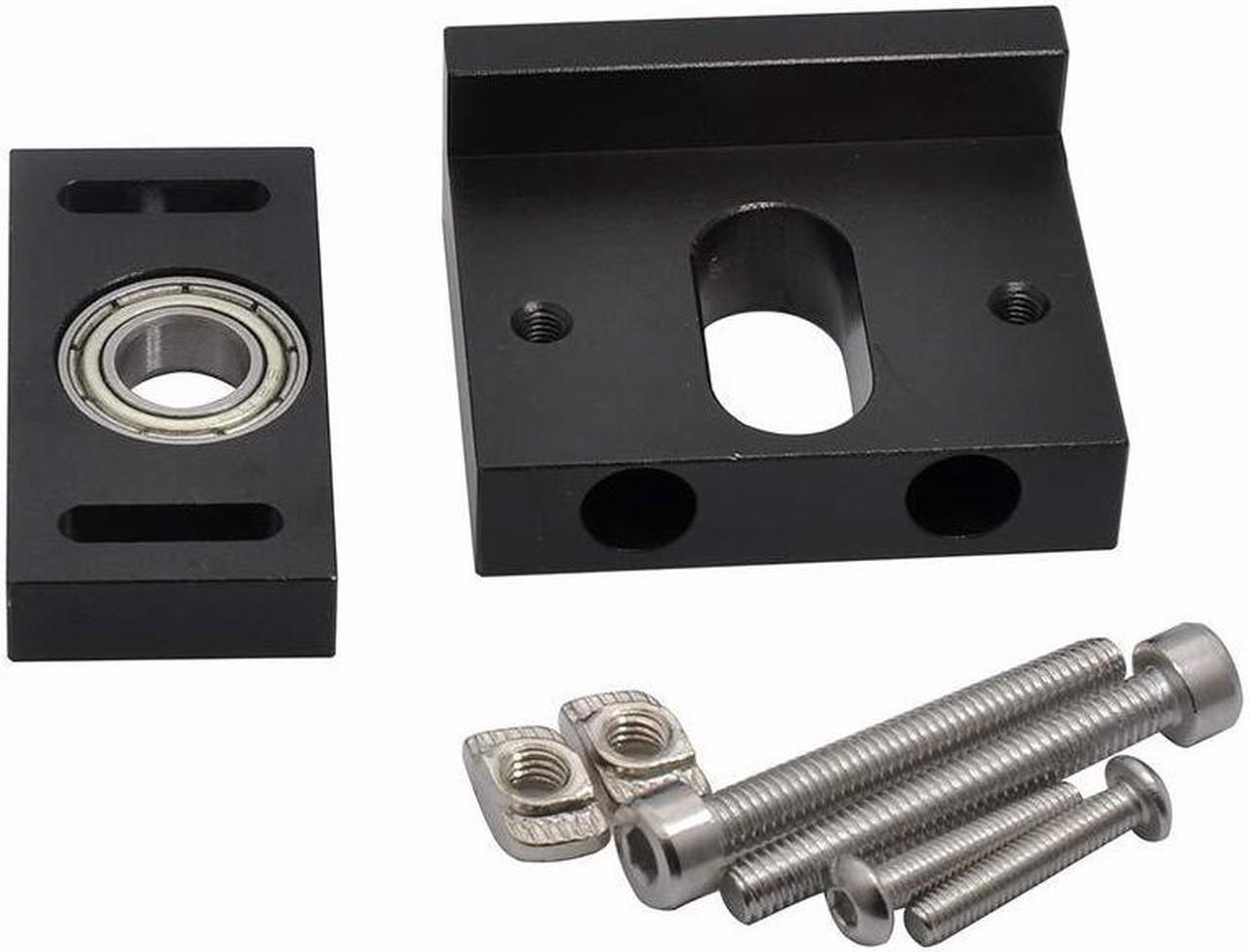 Alt view image 4 of 4 - Adjustable Metal CR10 Z-Axis T8 Lead Screw Top Mount Compatible with Tornado AM8 CR10 V3 CR10S Pro Ender 3 V2 Pro BLV Z-Rod Bearing Holder Aluminum Profiles Frame 3D Printer Upgrade