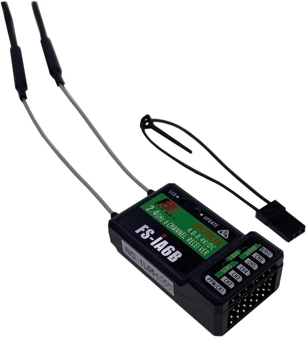 Alt view image 4 of 7 - DTXMX Flysky FS-i6X 6CH RC Transmitter and Receiver FS-iA6B 2.4GHz Radio Controller for RC Helicopter Quadcopter FPV Racing Drone Car Boat