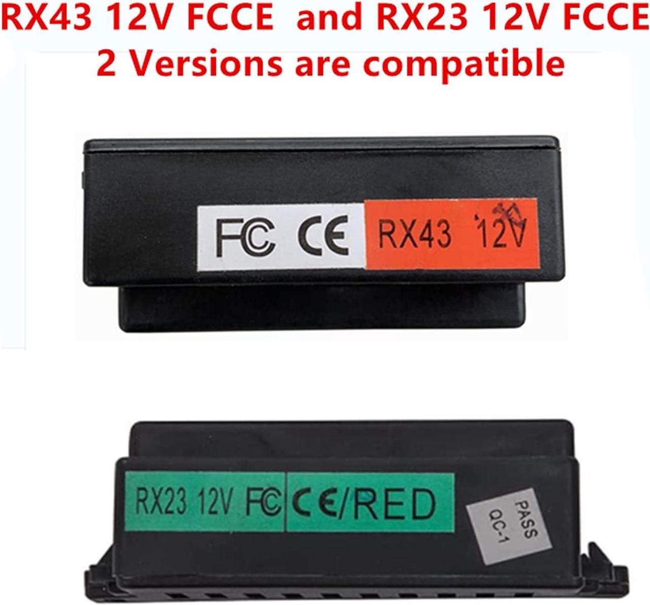 Alt view image 2 of 6 - WELLYE RX43 (RX23) 12V Control Box Receiver Match 2.4G Bluetooth Remote Control,12V Mainboard Motherboad Accessories Children Electric Ride On Car Replacement Parts