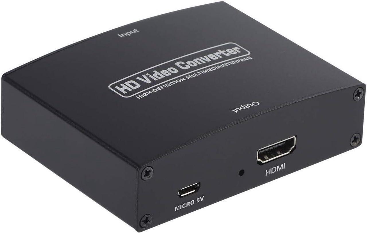 Alt view image 5 of 6 - YPbPr to HDMI Converter Component to HDMI RGB to HDMI Converter Supports 4K Video Audio Converter Adapter HDMI V1.4 for DVD PSP Xbox 360 PS2 Nintendo to HDTV Monitor and Projector