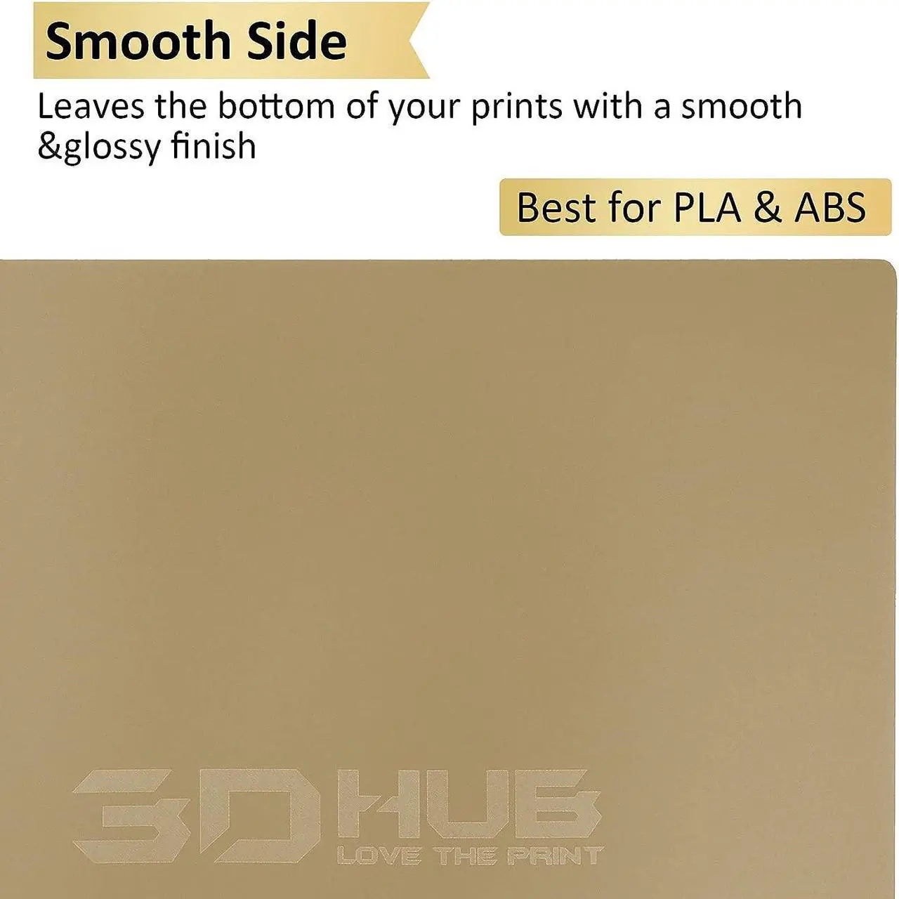Alt view image 4 of 7 - PEI Spring Steel Bed with Magnetic Sheet for Edner 3 pro/Ender 3 v2/S1,Ender 5 3D Printer,235mm*235mm (235-235, Smooth & Textured PEI)