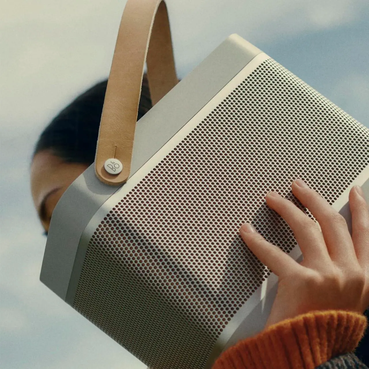 Alt view image 7 of 7 - Bang & Olufsen Beolit 20 Powerful Portable Wireless Bluetooth Speaker, Grey Mist