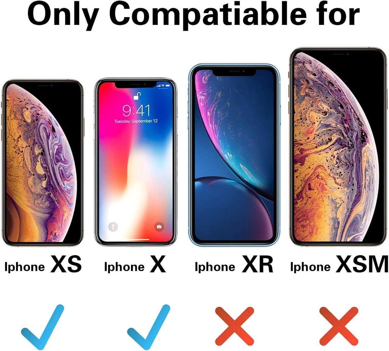 Alt view image 2 of 7 - OTOFLY Compatible with iPhone X Case,Ultra Slim Fit iPhone Xs Case Liquid Silicone Cover with Full Body Protection Anti-Scratch Shockproof Bumper,Soft Microfiber Lining 5.8 inch, (Cloud Mauve)