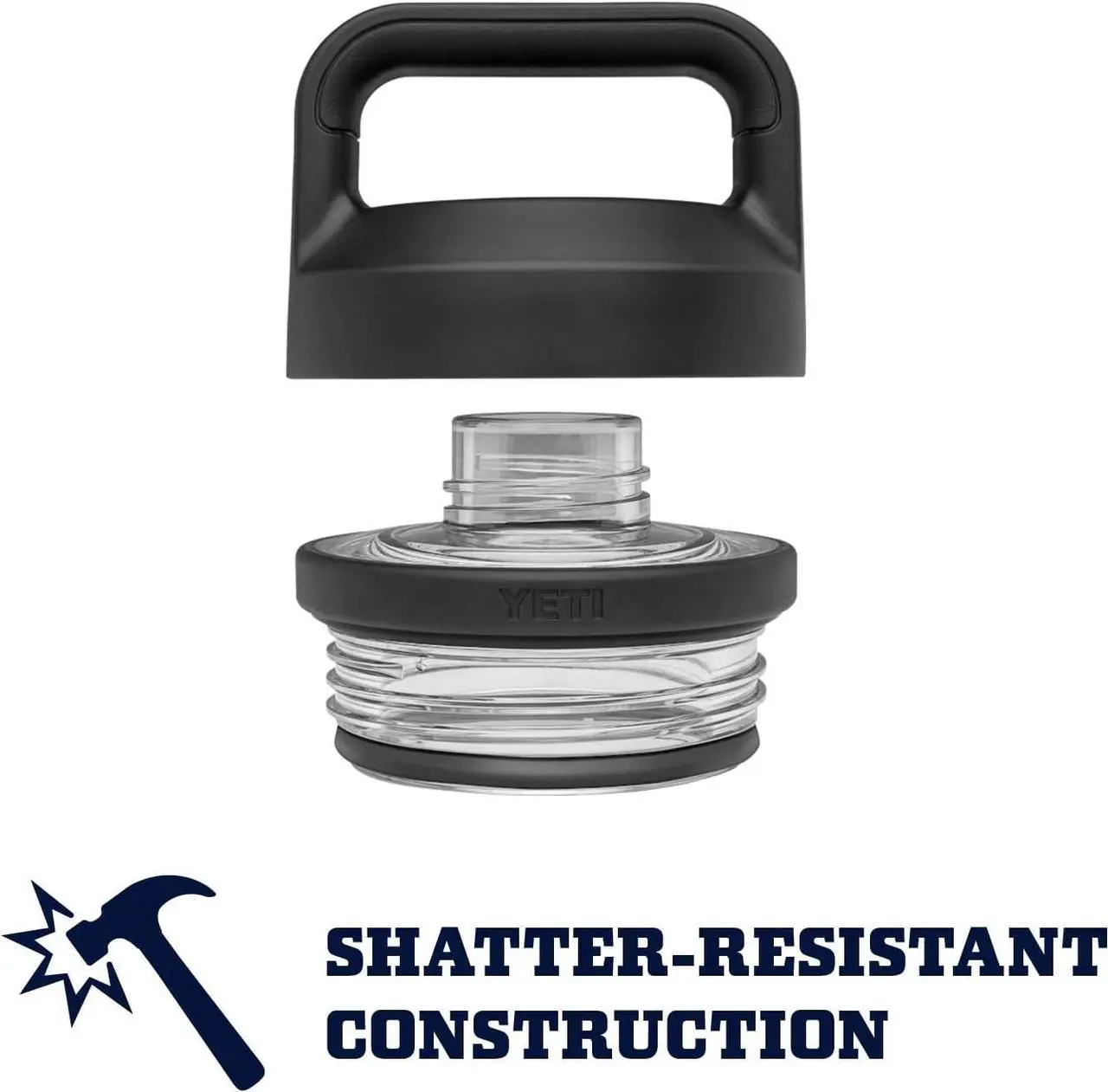 Alt view image 7 of 7 - YETI Rambler 36 oz Bottle, Vacuum Insulated, Stainless Steel with Chug Cap
