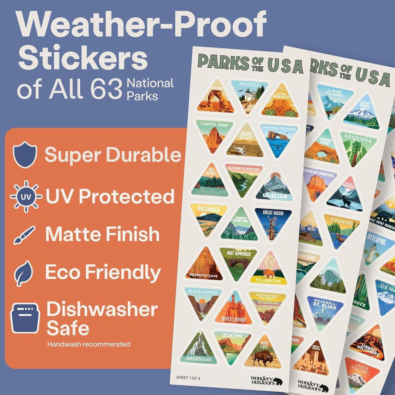 Alt view image 5 of 7 - Original National Parks of the USA Bucket List Travel Water Bottle Mother's Day Pink Ocean 32 oz Screen Printed | Insulated Stainless Steel Vacuum Sealed | Leak Proof