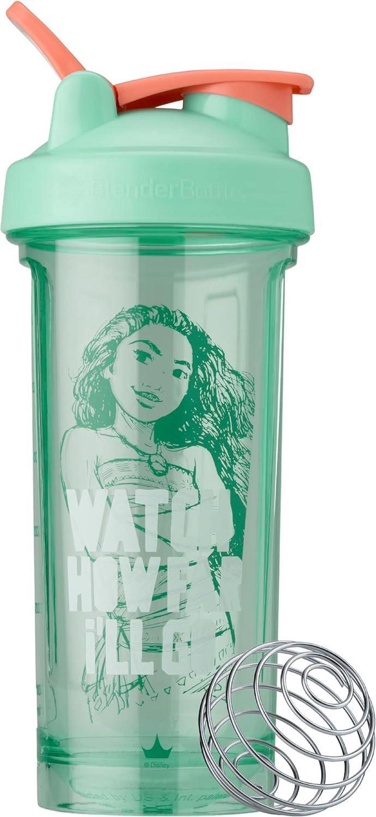 Main image of BlenderBottle Disney Princess Shaker Bottle Pro Series, Perfect for Protein Shakes and Pre Workout, 28-Ounce, Watch How Far I'll Go, Moana