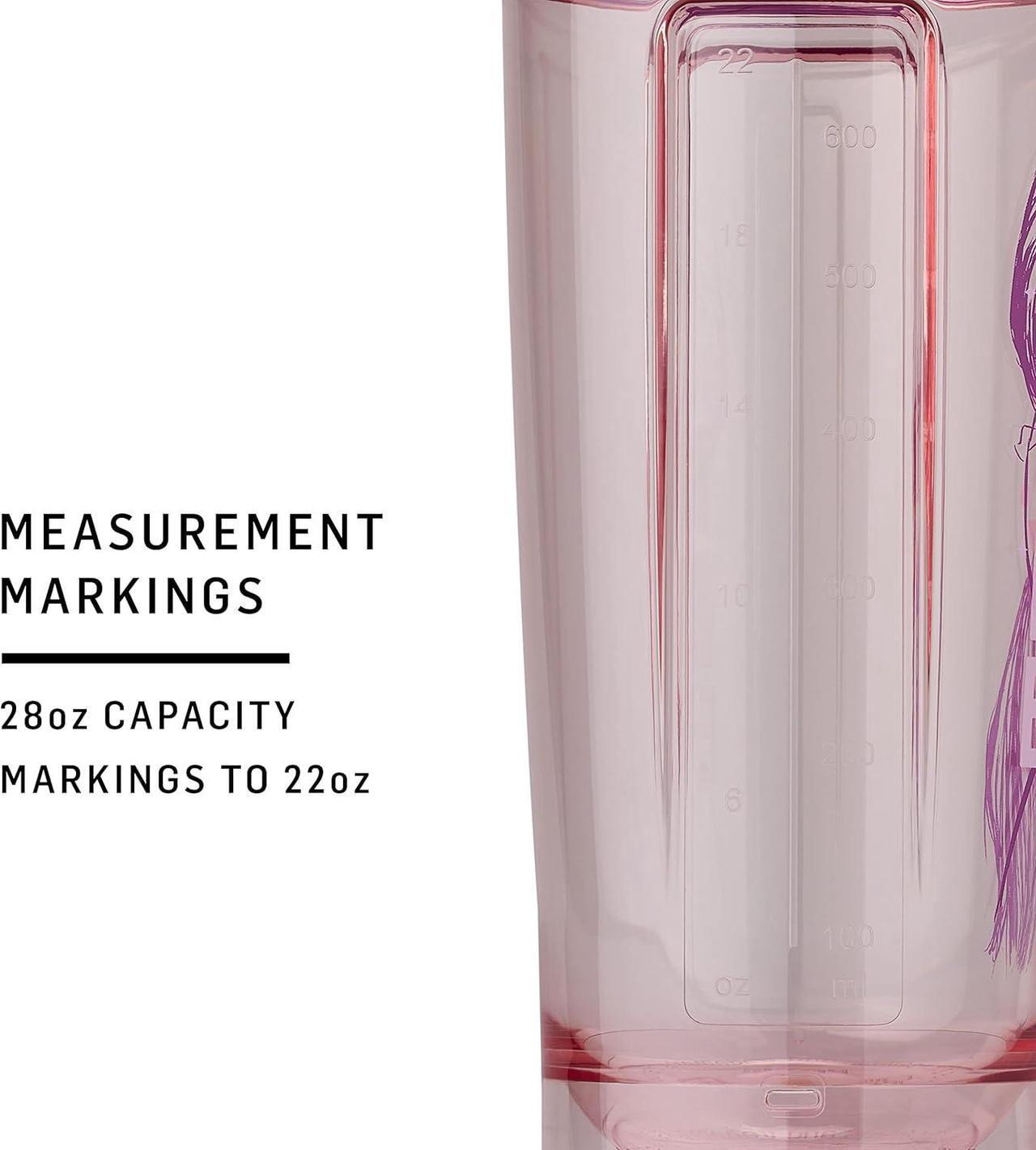 Alt view image 2 of 6 - BlenderBottle Disney Princess Shaker Bottle Pro Series, Perfect for Protein Shakes and Pre Workout, 28-Ounce, Watch How Far I'll Go, Moana