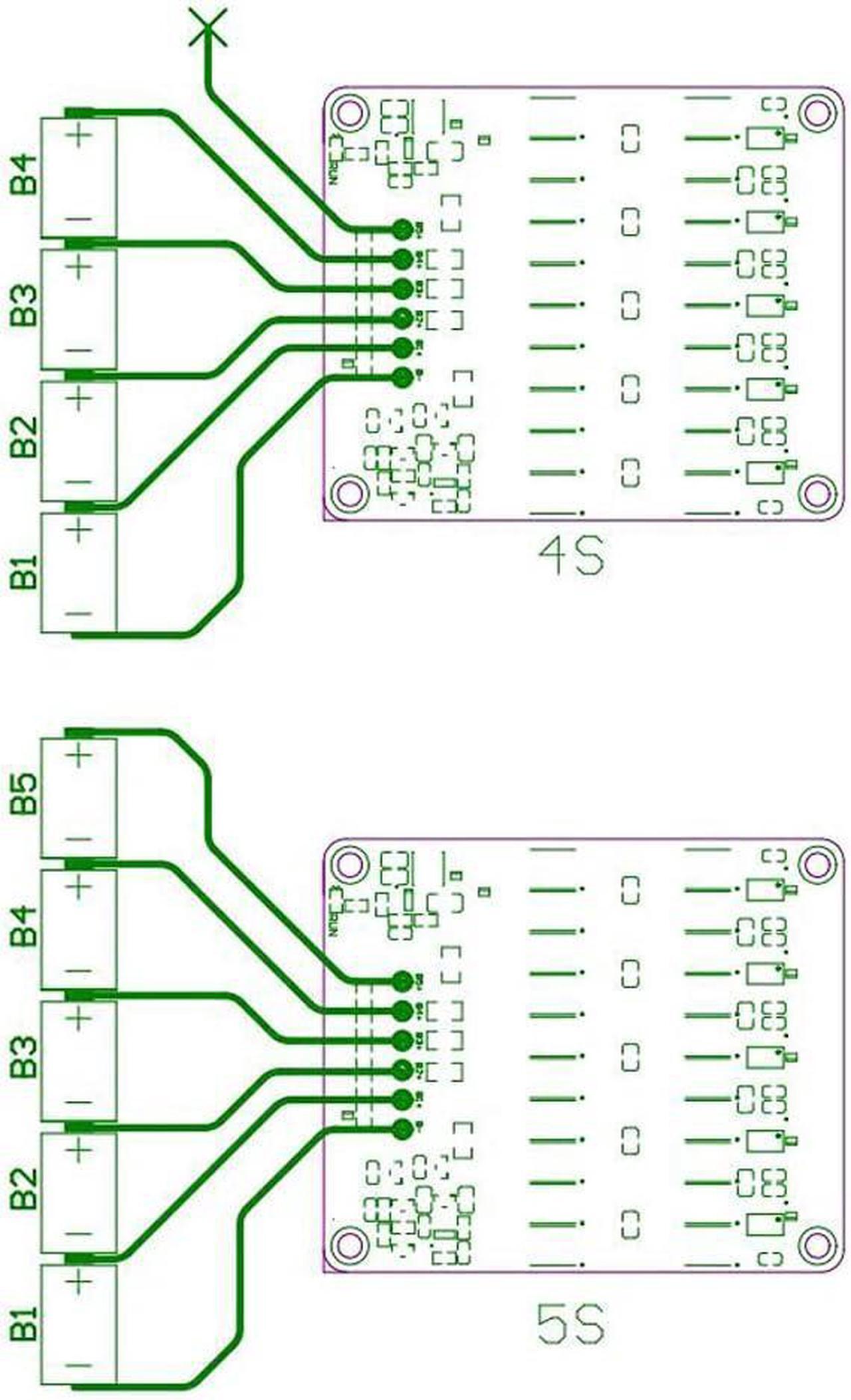 Alt view image 5 of 7 - 4S 5S 5A Active Equalizer Balancer LFP Lifepo4 Lithium Lipo/Titanate LTO Battery Energy Transfer Board Active Equalization Module Capacitor Faster Whole Group Balancer