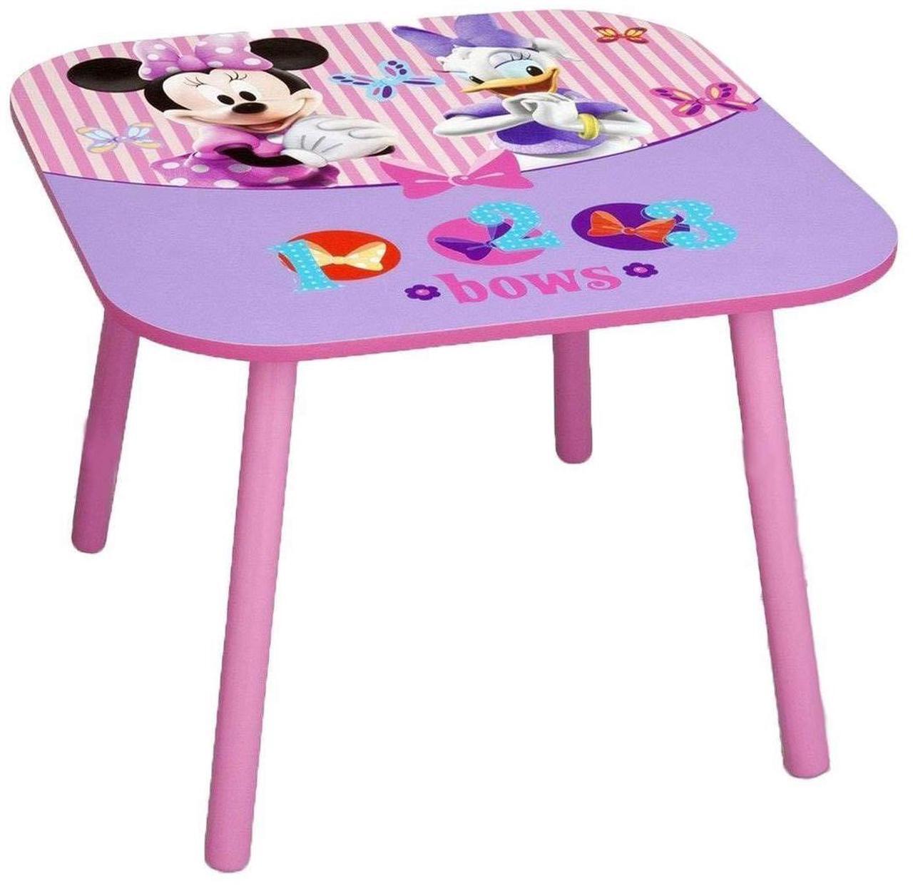 Alt view image 2 of 5 - Delta Children (2 Included), Disney Minnie Mouse Kids Chair Table, 3-Piece Set, Multicolor