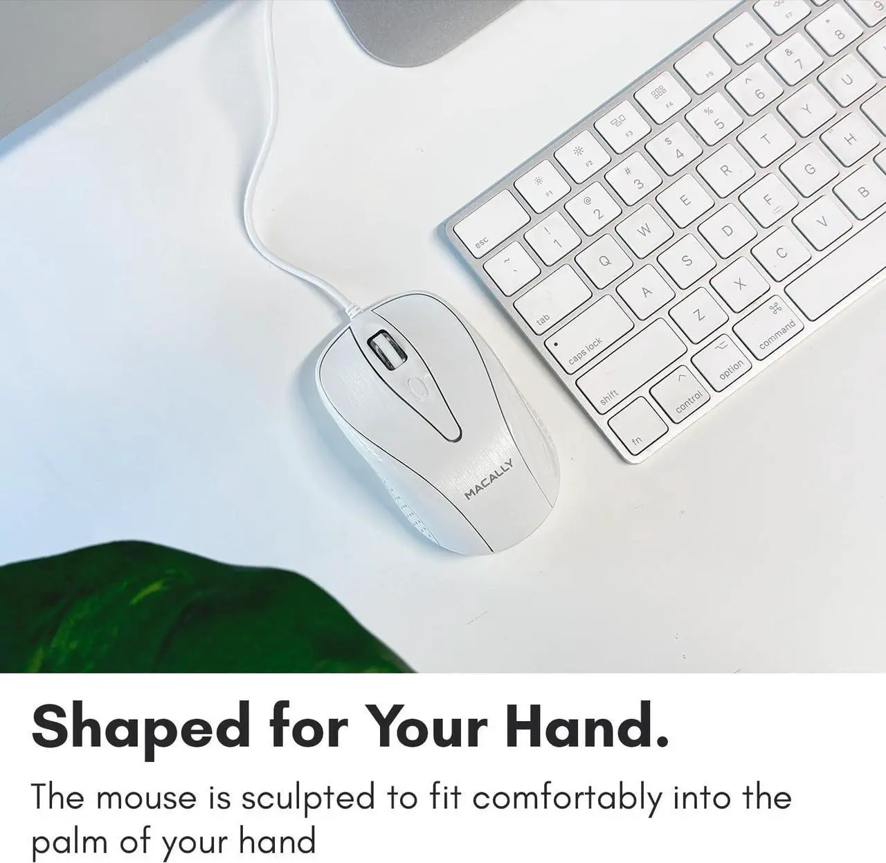 Alt view image 7 of 7 - Macally USB Wired Mouse with 3 Button, Scroll Wheel, & 5 Foot Long Cord, USB Mouse for Laptop and Desktop, Computer Mouse Wired Compatible with Apple Macbook, iMac, Mac Mini, Windows PC, & Chromebook
