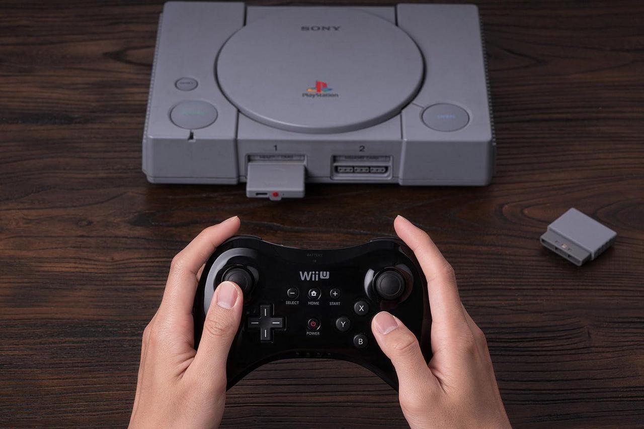 Alt view image 7 of 7 - 8Bitdo Bluetooth Retro Controller Adapter Receiver for PS1 PS2 and Windows, Compatible with PS5/PS4, Xbox Series Controller, Xbox One Bluetooth Controller and Switch Pro Controller