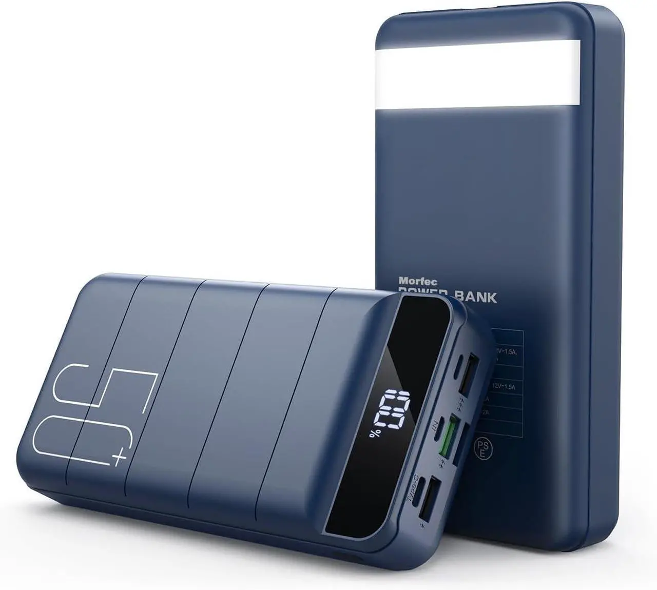 Main image of Portable Charger Power Bank 50000mAh Fast Charging 22.5W USB C Battery Pack Charger Portable with 4 Outputs & 3 Inputs High Capacity External Battery Charging Bank for iPhone  Galaxy