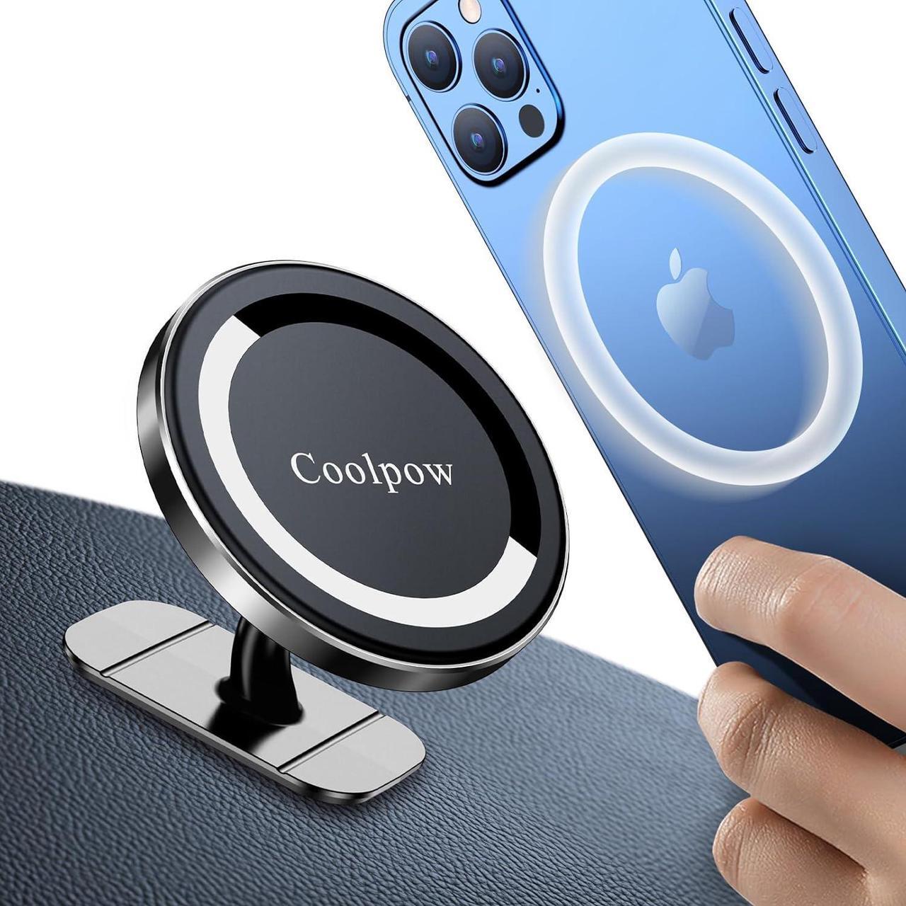 Main image of for iPhone MagSafe Car Mount DashboardStronger Magnets Magnetic Phone Holder for Car DashHands Free  Magsafe car Holder for Car Fit iPhone 15 14 13 12 Pro Max Plus Mini Mag Safe Case &Cell Phone