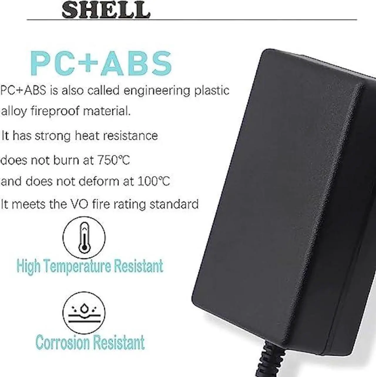 Alt view image 3 of 6 - 15V 2A DC Power Supply Charger (Input AC 100V-240V, Output DC 15 Volt 2 Amp 30 Watt) Charger Power Supply 15V 30W 2A Adapter Switching Transformer Converter with 5.5mm x 2.5mm Universal