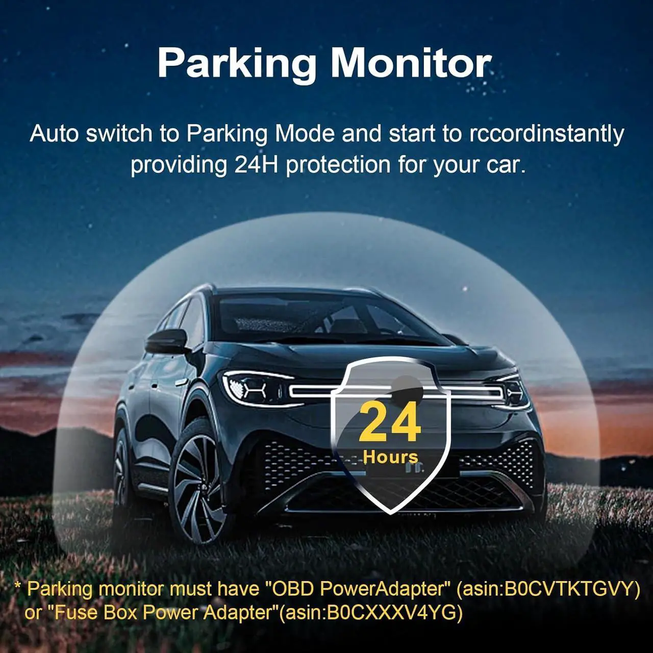 Alt view image 6 of 7 - Front 4K & Rear 1080P Dash Cam fit for Ford F150 2018-2025 F250/F350 Super Duty 2020-2025 XLT Lariat King Ranch Tremor Raptor Limited Platinum (Model A), Free App & WiFi, 128GB Card