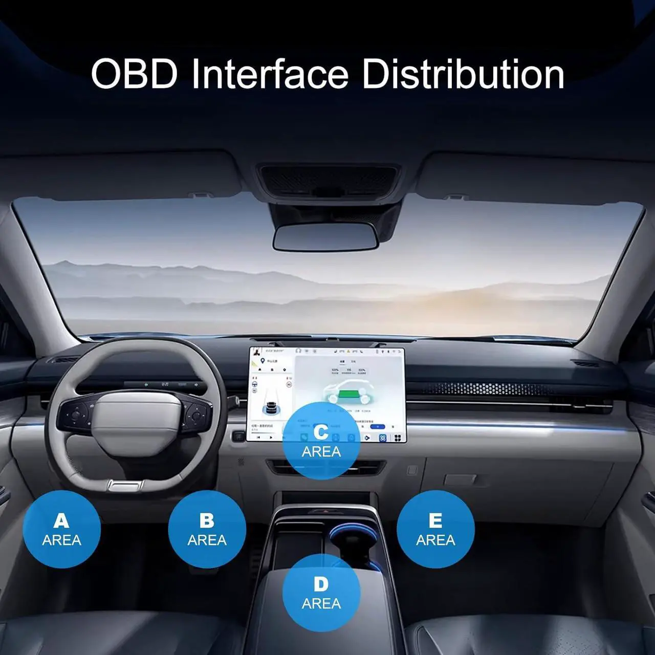 Alt view image 5 of 5 - OBD Hardwire Kit for Pruveeo Dashcam, 12V-30V to 5V/3A Type-C Port Charger Power Cord and Type-c to Mini USB Adapter, Intelligent and Adjustable Low Voltage Protection