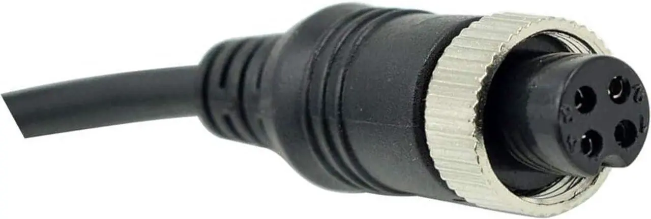 Alt view image 4 of 4 - Vehicle Dash Cam 4pin Video Extension Cord, 30ft - with Aeronautic Adapter for Backup Camera and AI Video Systems - Car Accessories - Compatible with RVs, Cars, Trucks, and Wireless Dash Cams